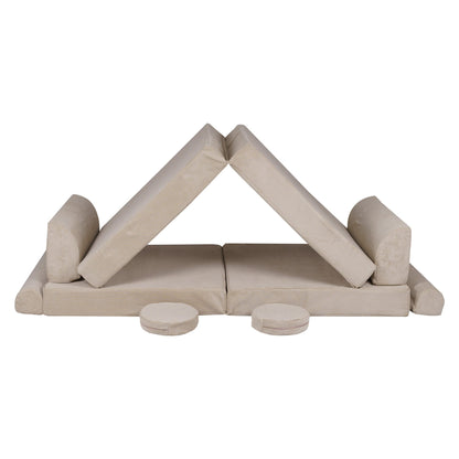 MeowBaby® Large Slimcord Premium Sofa - Lime