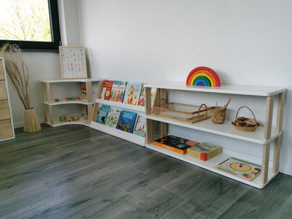 Modulární Montessori knihovna – 2 police
