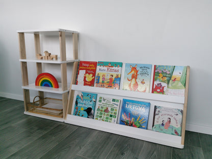 Modulární Montessori knihovna – 2 police