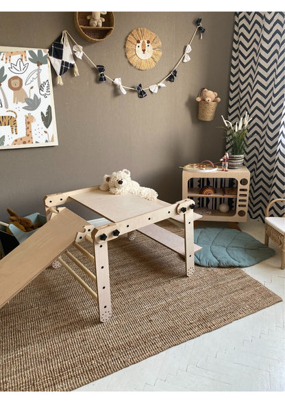 Montessori prolézací sada / stůl / výkresová tabule NABU