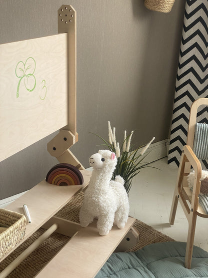 Montessori prolézací sada / stůl / výkresová tabule NABU