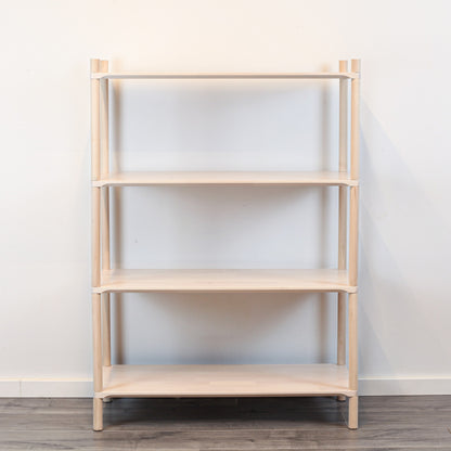Montessori-Inspired Wooden Shelving Unit Medium, 4 Shelves