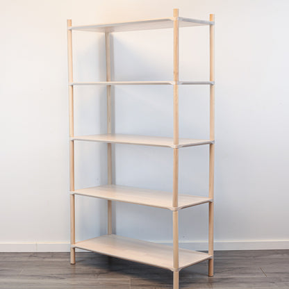 Montessori-Inspired Wooden Shelving Unit Medium, 5 Shelves