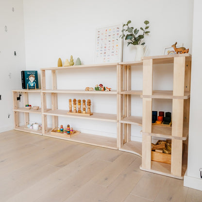 Modulární Montessori šatní skříň