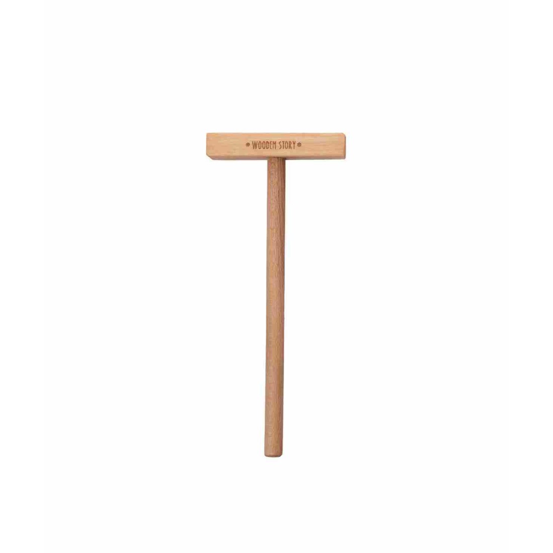 Sada 4 dřevěných hrabiček Wooden Story do pískového tácu, bez tácu – pohled 4