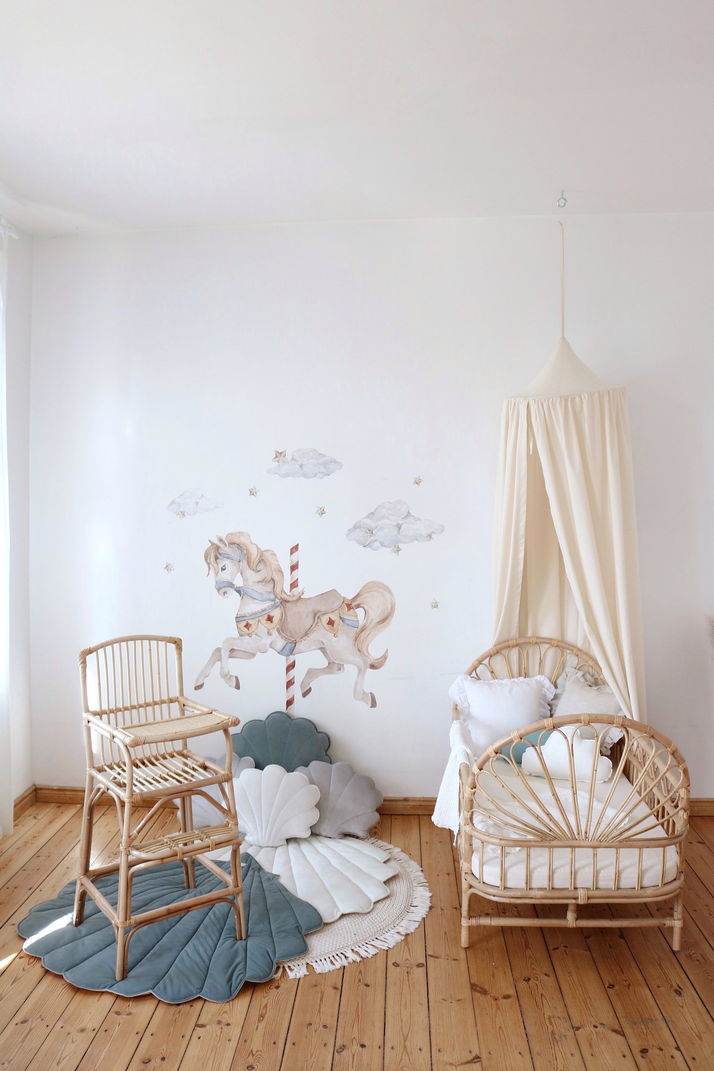 Organic Cotton Canopy - Raw Cotton