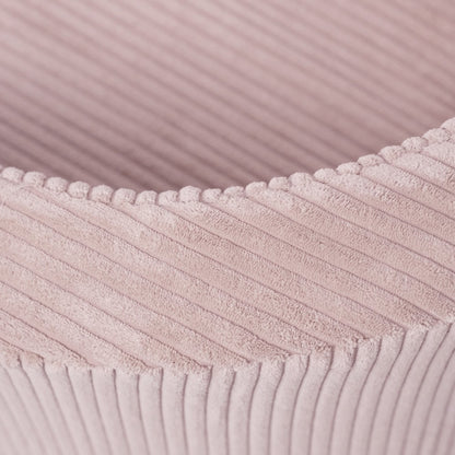 Světle růžové křeslo do dětského pokoje Plush Nest Dream Corner z manšestru a pěny – fotografie 5