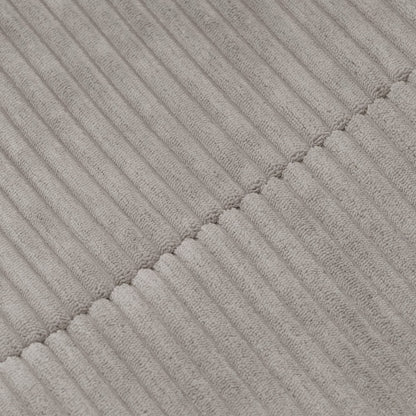 Suchý bazének s míčky Plush Nest, béžový manšestr 90 × 30 cm, perleťové, modré a zlaté míčky – fotografie 7
