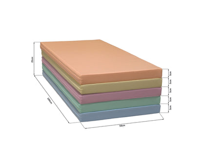 Safety and Comfort 5 Mat Set – Sada 5ti podložek – Pastelová