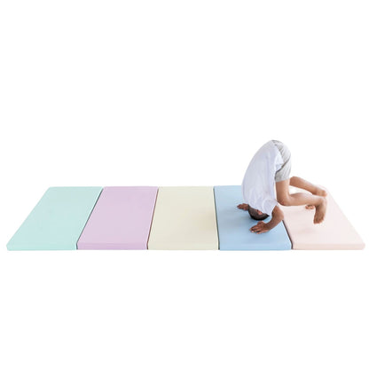 Safety and Comfort 5 Mat Set – Sada 5ti podložek – Pastelová