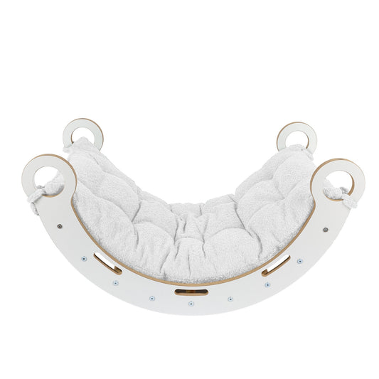 Snug Rocker for Kids - White Pillow