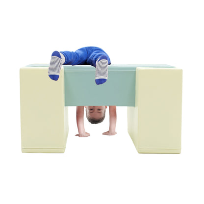 Soft Play Activity Set Balance Bridge - Balanční Most – Světlý Pastel