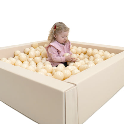 Soft Play Kuličkový Bazén – Béžový