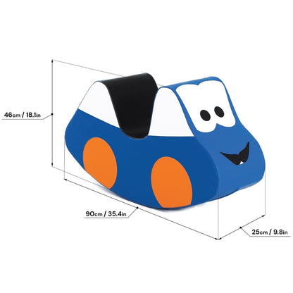 Soft Play Ride On Toy - Modré Autíčko