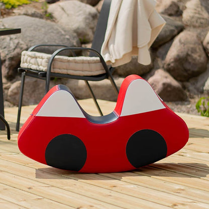 Soft Play Ride On Toy - Červené Autíčko