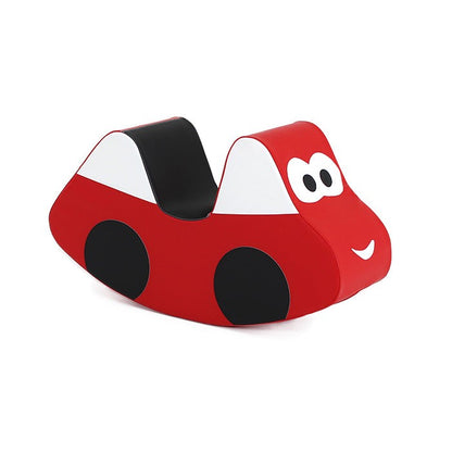 Soft Play Ride On Toy - Červené Autíčko