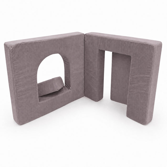 MeowBaby® Pěnový oblouk Archway Slimcord – Šedobéžová