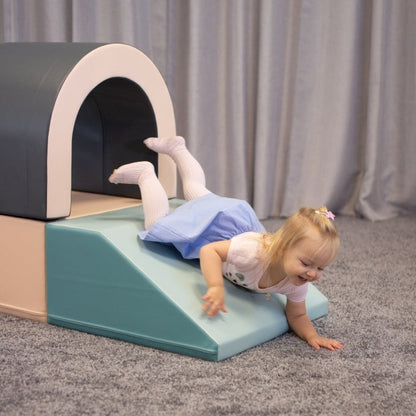 Soft Play Set Tunnel – Pastelový