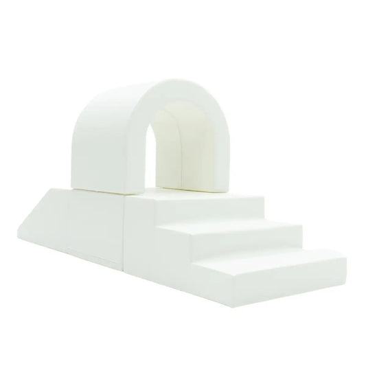 Soft Play Set Tunnel - White