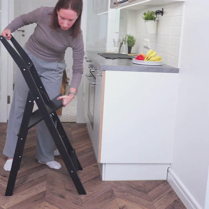 Skládací učicí věž STEP’n’FOLD – Černá