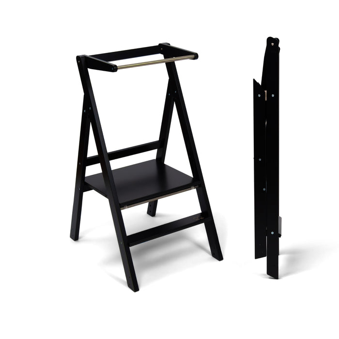 Skládací učicí věž STEP’n’FOLD – Černá