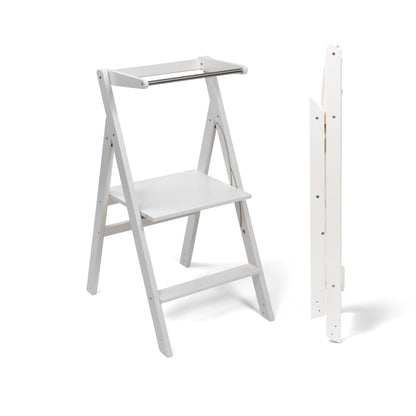 Skládací učicí věž STEP’n’FOLD – Bílá