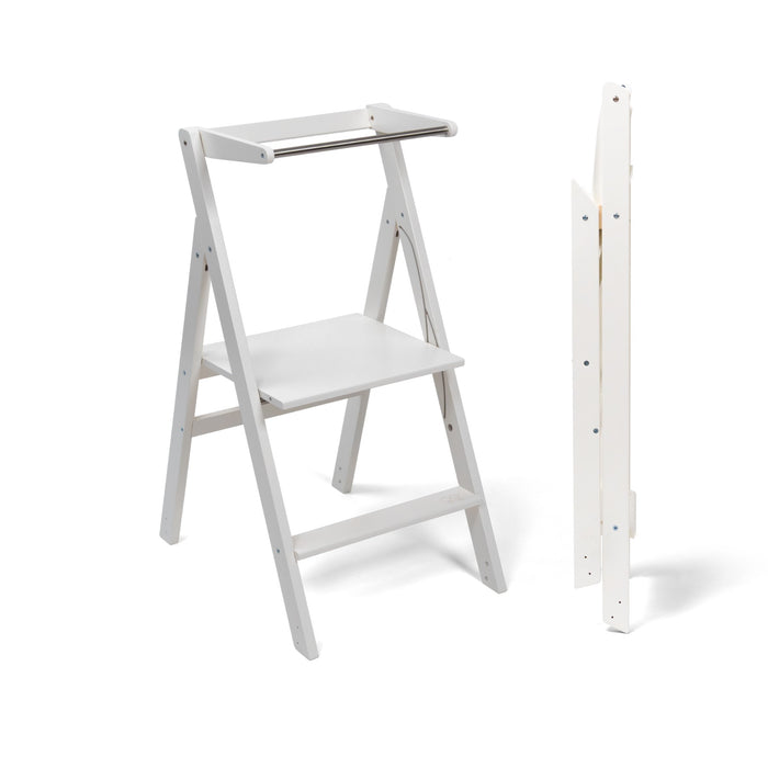 Skládací učicí věž STEP’n’FOLD – Bílá