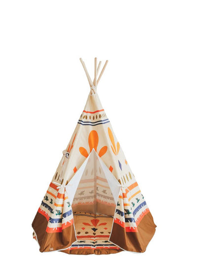 Kulatá podložka do teepee Native Vibe moi mili, průměr 120 cm, oboustranná, bavlna – fotografie 3