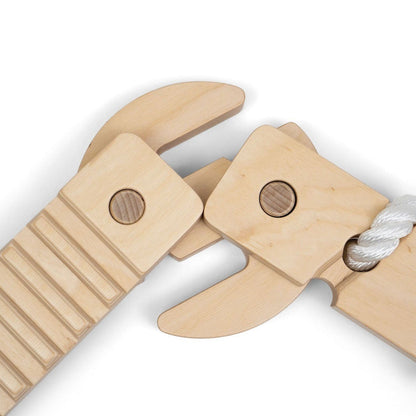 TipiToo® malý balanční kladinový set - 3 kusy - Bílé Lano