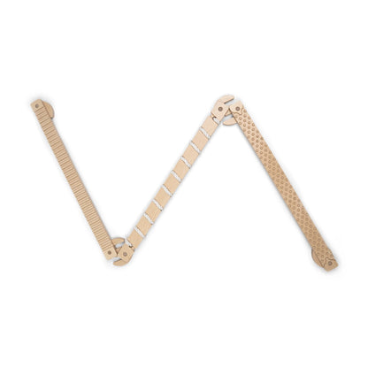 TipiToo® velký balanční kladinový set - 3 kusy - Bílé Lano
