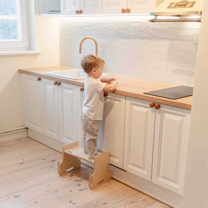 Transformable Kitchen Tower - Modustep and High Chair Combo