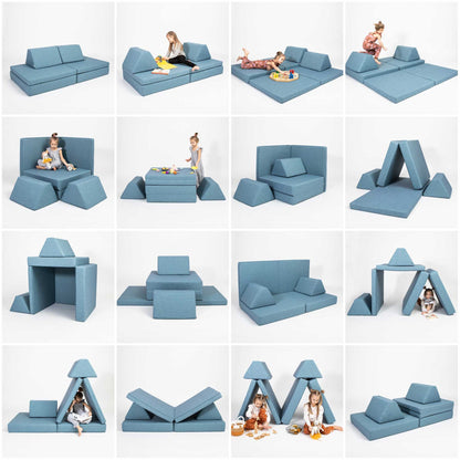 Monboxy Activity Play Sada - Tyrkysová