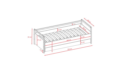 Victor Daybed with Drawers