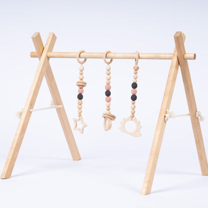 Dřevěná hrazdička Baby Gym