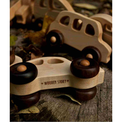Dřevěné autíčko Wooden Story Little French – pohled 5