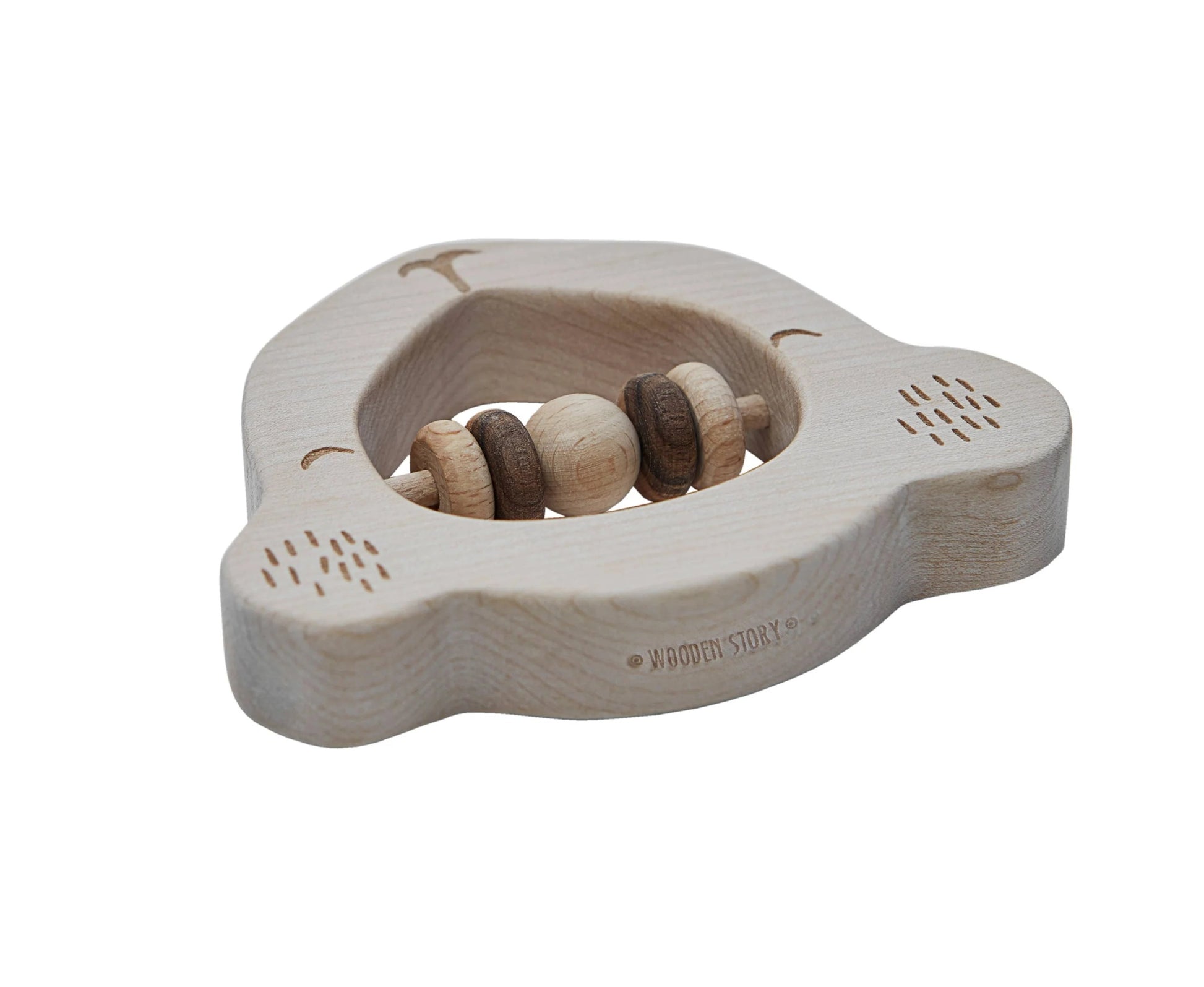 Wooden Rattle - Koala
