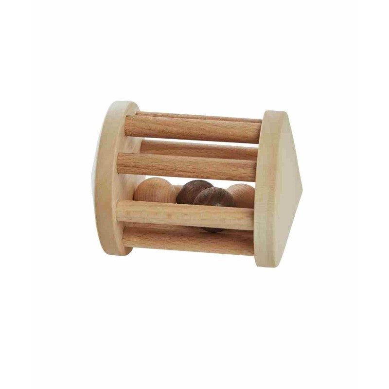 Dřevěné chrastítko ptáček Wooden Story Hrdlička