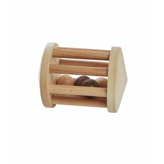 Dřevěné chrastítko ptáček Wooden Story Hrdlička