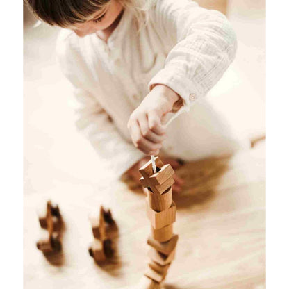 Dřevěná jehla na navlékání Wooden Story XL, délka 9 cm – pohled 5