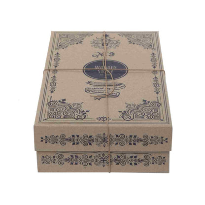 Dřevěná skládačka stromy Wooden Story s vyměnitelnými korunami a kmeny – pohled 7